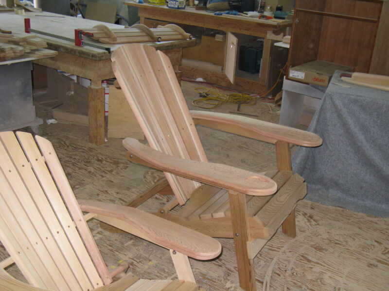 Custom Cedar Chairs