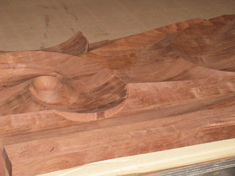 Custom Carving for a Large Furniture Piece