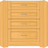 90 Base Corner 4 Drawer - Image 2