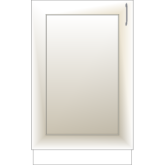 1 Door Base Hinge Left