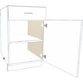 1 Door 1 Drawer Base Hinge Right - Image 5