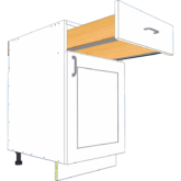 1 Door 1 Drawer Base Hinge Right - Image 6