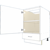 1 Door 1 Bottom Drawer Base Hinge Left - Image 5