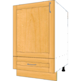 1 Door 1 Bottom Drawer Base Hinge Left - Image 3