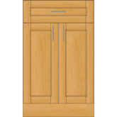 2 Door 1 Drawer Base - Image 2