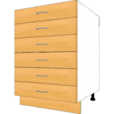 6 Drawer Base - Image 3