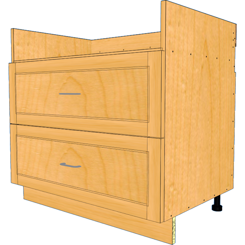 Base Cook Top Cabinets