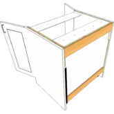 Cooktop 2 Door Base - Image 7