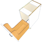 Pull-out Trash & Utility Drawer - Image 10