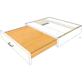 1 Drawer Desk Spreader - Image 2