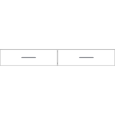 2 Drawer Desk Spreader