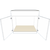Sink 2 Door False Front Base - Image 7