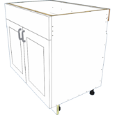 Sink 2 Door False Front Base - Image 4
