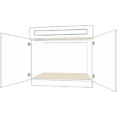 Sink Tip-Out 2 Door Base - Image 6