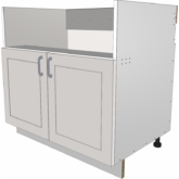Base Farm Sink Front Closed ISO