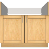 Base Farm Sink Front Closed