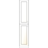 Tall Standard 2 Door Hinge Left