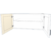 2 Door Refrigerator Full Depth Wall Upper - Image 5