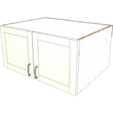 2 Door Refrigerator Full Depth Wall Upper - Image 4