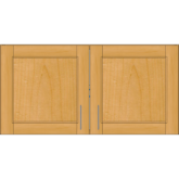 2 Door Refrigerator Full Depth Wall Upper - Image 2