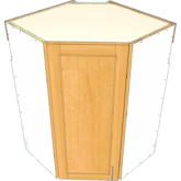 45 Corner Clip Wall Upper - Image 2