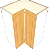 90 Corner Clip Wall Upper - Image 2