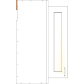 90 Corner Clip Wall Upper - Image 5