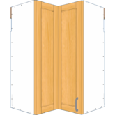 90 Corner Clip Wall Upper - Image 3