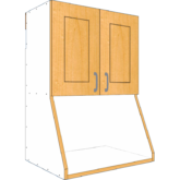 Microwave Wall Upper Angled - Image 3