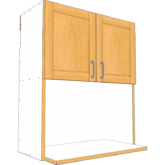 Microwave Wall Upper Extended Straight - Image 3