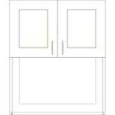 Microwave Wall Upper Straight