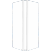 90 Wall Upper Corner Filler